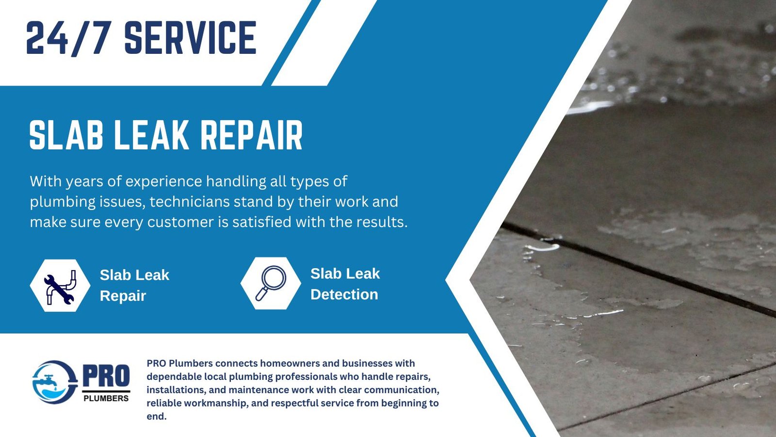 Slab Leak Repair in Victoria
