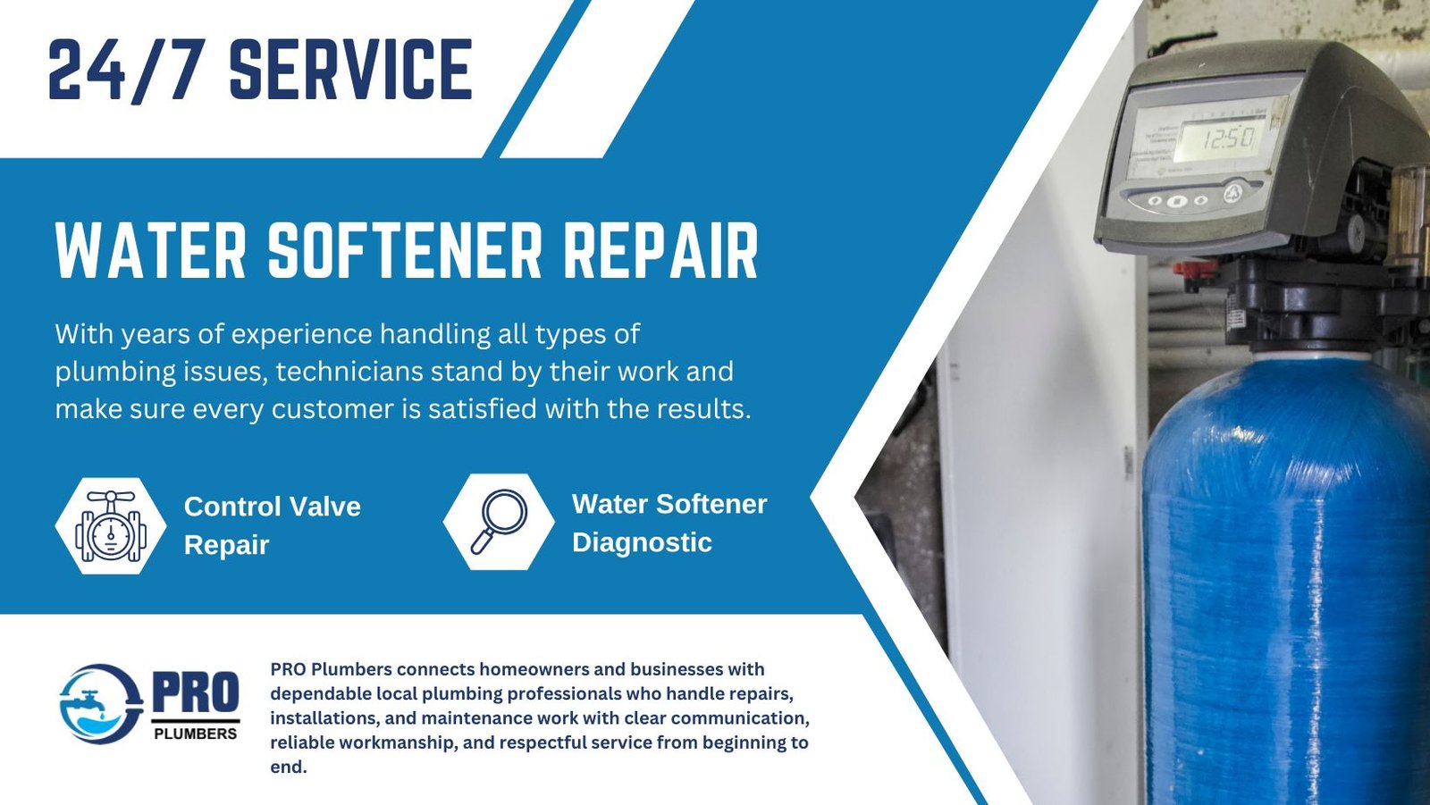 Water softener repair in Victoria, TX